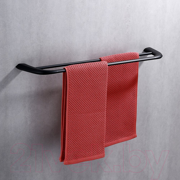 Изображение товара Держатель для полотенца Abber Nord AA1553B (черный матовый)