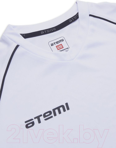 Изображение товара Футболка игровая футбольная Atemi ATSS-002JSS23-WHT (р-р 164)
