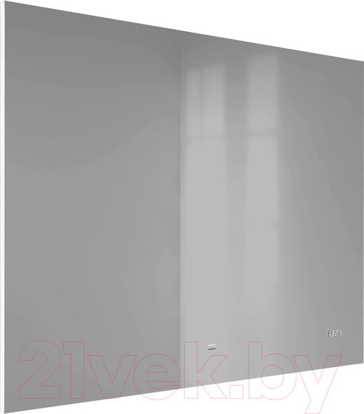 Изображение товара Зеркало Raval Kvadro 100 / Kvdr.02.100/W/RL (с подсветкой и часами)