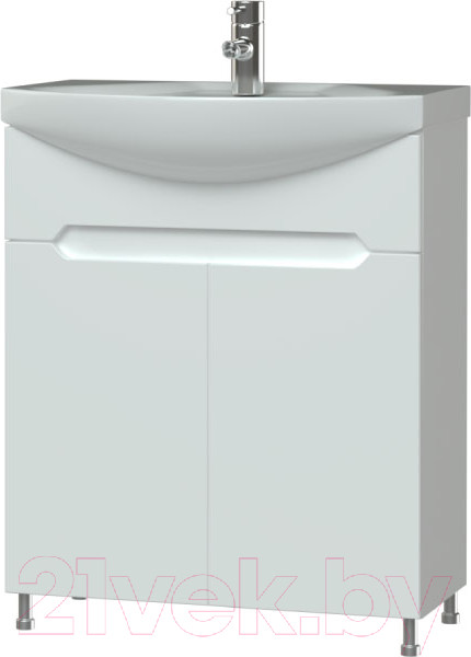 Изображение товара Тумба под умывальник Garda Marsel-112 65 / Т_ум_2дв_650_PVC