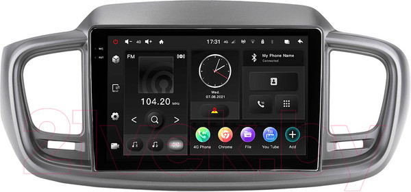 Изображение товара Бездисковая автомагнитола Incar TMX2-1809CL-3