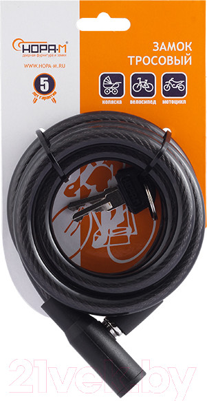 Изображение товара Велозамок Нора-М №25 (ф10x1200мм)