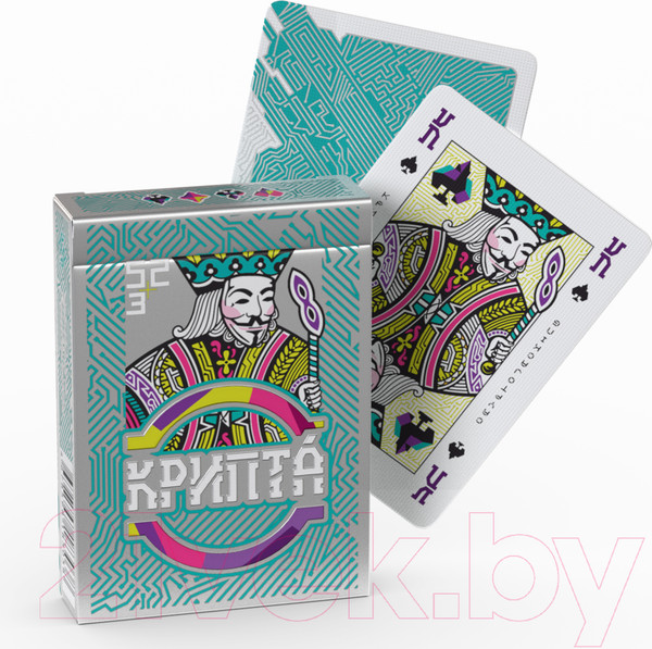 Изображение товара Игральные карты Картбюро Синкевича Крипта / KRIPTA01