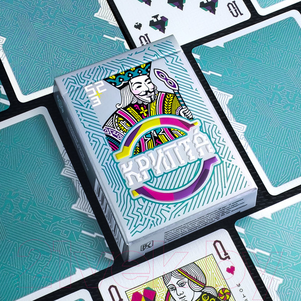 Изображение товара Игральные карты Картбюро Синкевича Крипта / KRIPTA01
