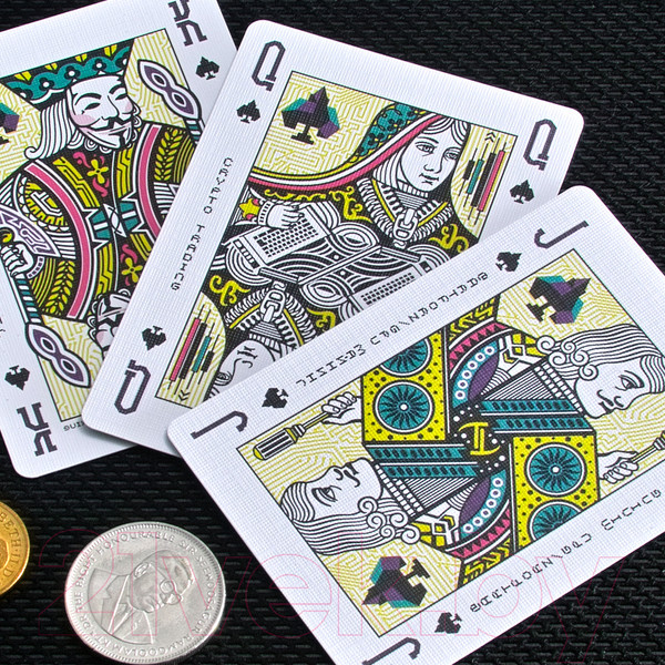 Изображение товара Игральные карты Картбюро Синкевича Крипта / KRIPTA01