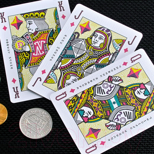 Изображение товара Игральные карты Картбюро Синкевича Крипта / KRIPTA01