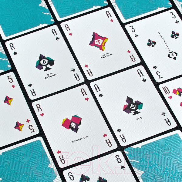 Изображение товара Игральные карты Картбюро Синкевича Крипта / KRIPTA01