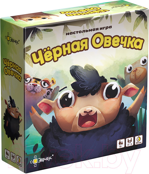 Изображение товара Настольная игра Эврикус Черная овечка / BG-11081