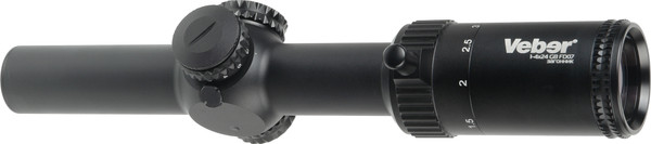 Изображение товара Оптический прицел Veber Загонник Wolf 1-4x24 GB FD07