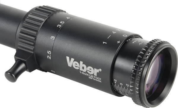 Изображение товара Оптический прицел Veber Загонник Wolf 1-4x24 GB FD07