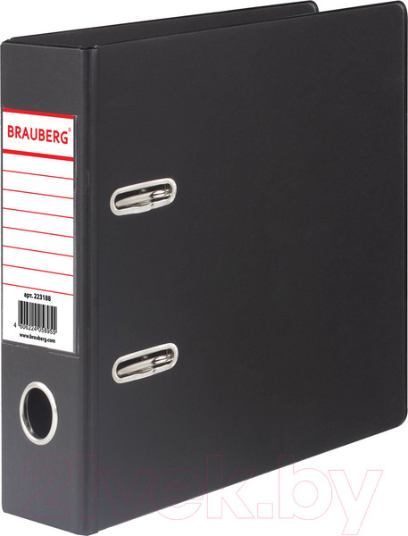 Изображение товара Папка-регистратор Brauberg 223188 (черный)