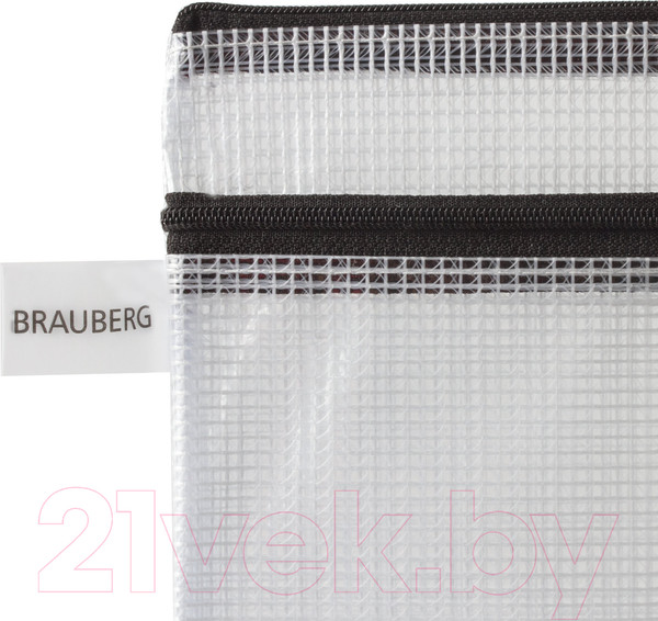 Изображение товара Папка-конверт Brauberg Solid / 223889 (прозрачный)