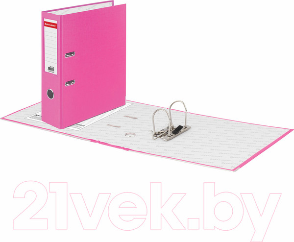 Изображение товара Папка-регистратор Brauberg 227195 (розовый)