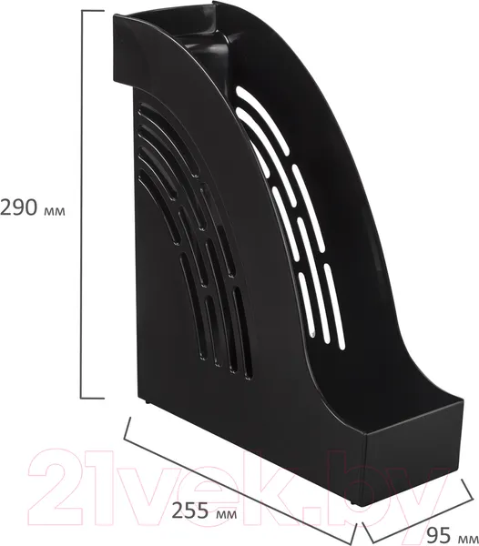 Изображение товара Лоток для бумаг Brauberg Office / 237228 (черный)