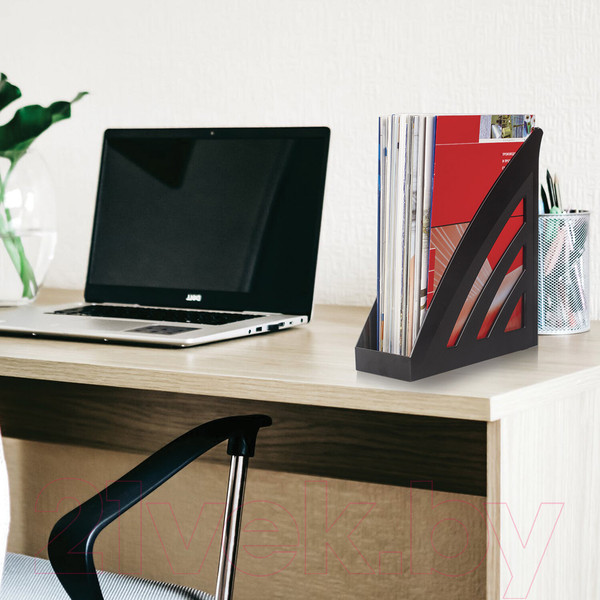 Изображение товара Лоток для бумаг Brauberg Office Style / 237278 (черный)