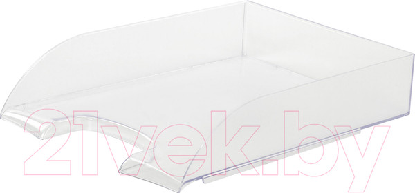 Изображение товара Лоток для бумаг Brauberg Office Style / 237288 (прозрачный)