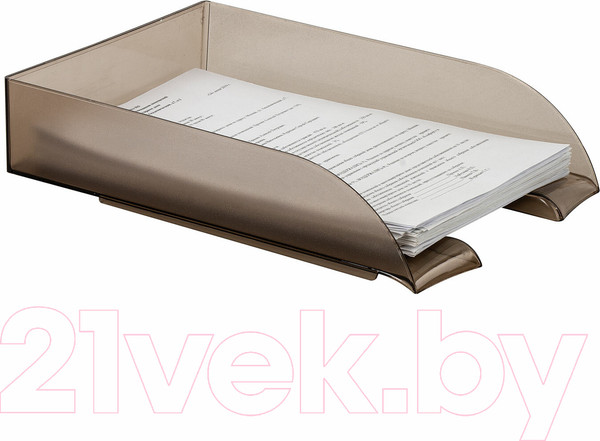 Изображение товара Лоток для бумаг Brauberg Office Style / 237289 (серый)