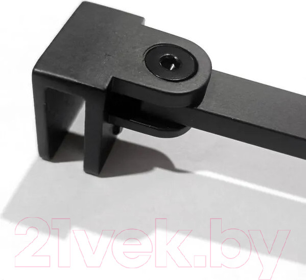 Изображение товара Крепления для душевой стенки Abber AG0017B (черный матовый)