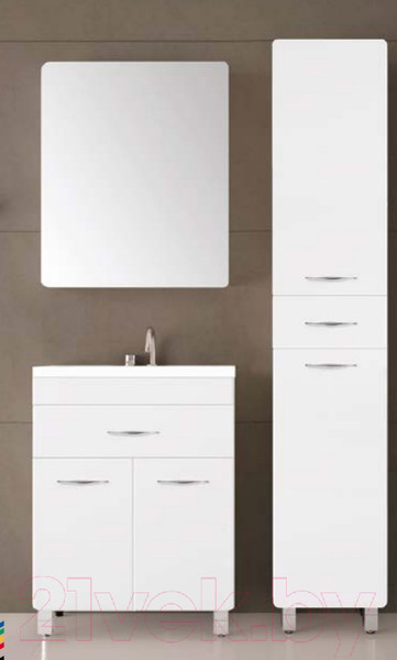 Изображение товара Шкаф-пенал для ванной Style Line Валеро 54 1 ящик (напольный)