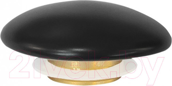 Изображение товара Заглушка для умывальника Abber AC0014MB (черный матовый)