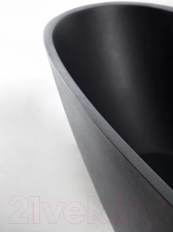 Изображение товара Ванна из искусственного камня Abber Dortmund AM9911B (черный)