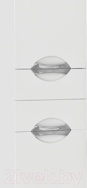 Изображение товара Шкаф-пенал для ванной Style Line Жасмин 36 2 ящика (корзина)