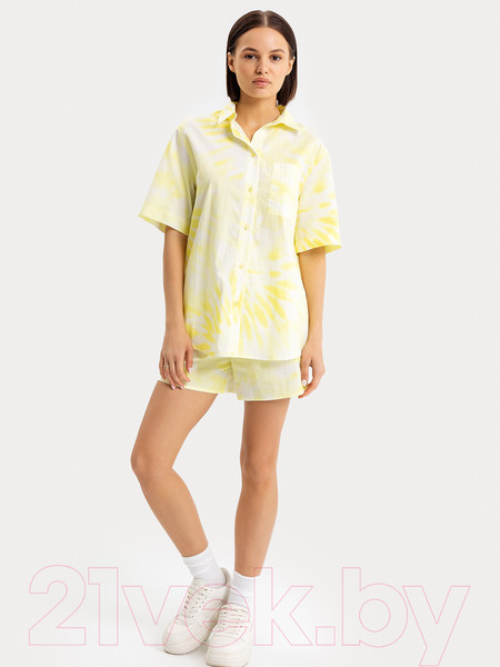 Изображение товара Шорты Mark Formelle 132334 (р.170-90, желтый тай-дай на белом)