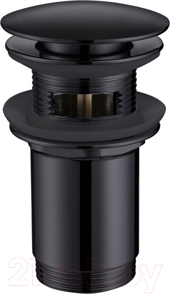 Изображение товара Донный клапан Abber AF0010B с переливом (черный матовый)