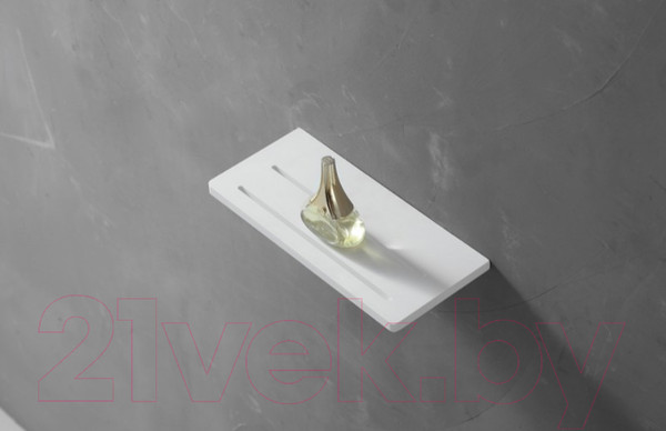 Изображение товара Полка для ванной Abber Stein AS1653 (белый)