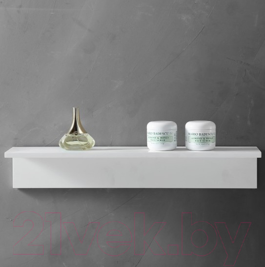 Изображение товара Полка для ванной Abber Stein AS1654 (белый)