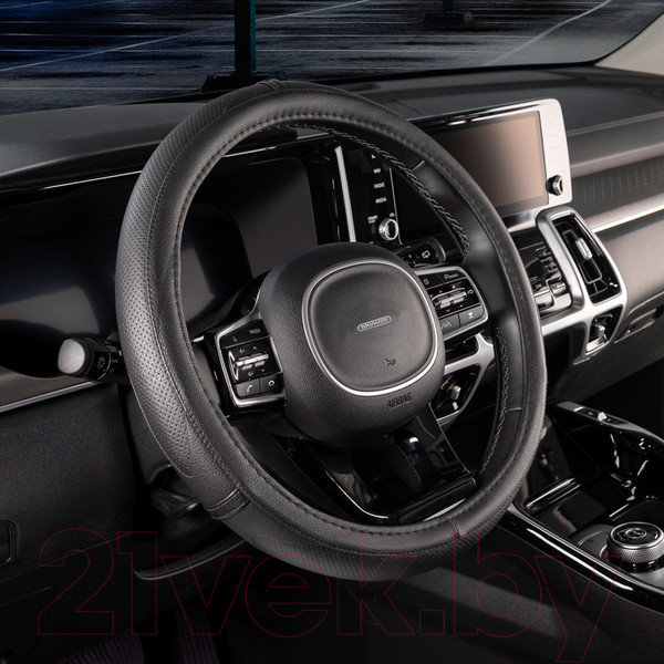 Изображение товара Оплетка на руль Skyway Art 6 M / S01102046/SW-103080 BK (черный)