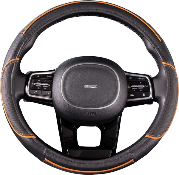 Изображение товара Оплетка на руль Skyway Combo 5 M / S01102335 (черный/оранжевый)