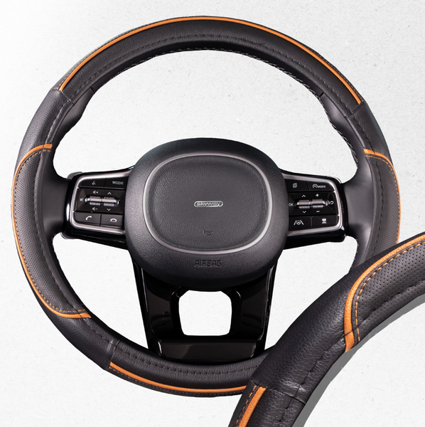 Изображение товара Оплетка на руль Skyway Combo 5 M / S01102335 (черный/оранжевый)