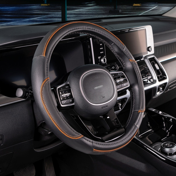 Изображение товара Оплетка на руль Skyway Combo 5 M / S01102335 (черный/оранжевый)