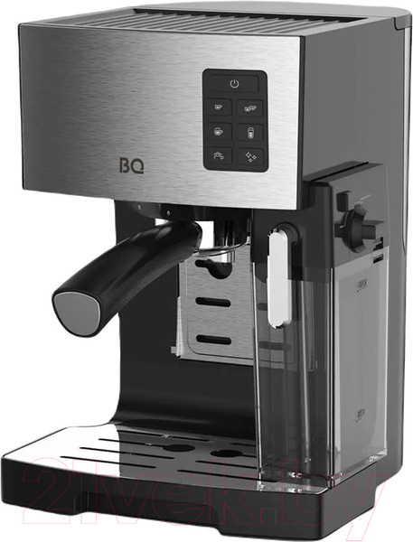 Изображение товара Кофеварка эспрессо BQ CM9002 (сталь/черный)