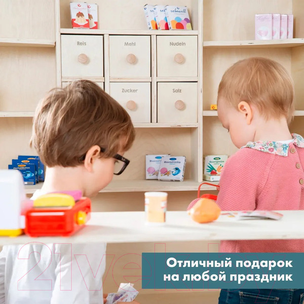 Изображение товара Касса игрушечная Roba Продукты с весами и кассой / 98160