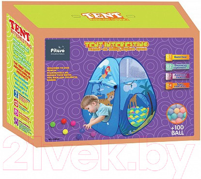 Изображение товара Детская игровая палатка Pituso Африка / J1094А (100 шаров)