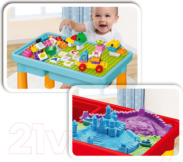Изображение товара Развивающий игровой стол Pituso С конструктором / HW20088522