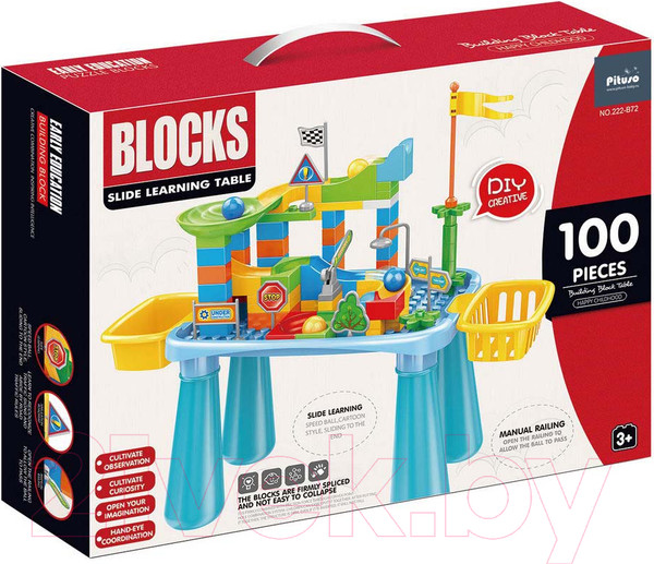 Изображение товара Развивающий игровой стол Pituso С конструктором / HW20034231