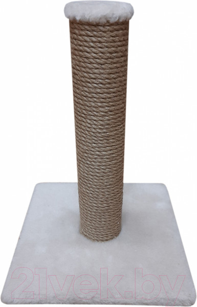 Изображение товара Когтеточка Bast Столбик 40 (джут, бежевый)