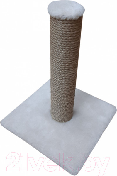 Изображение товара Когтеточка Bast Столбик 40 (джут, бежевый)