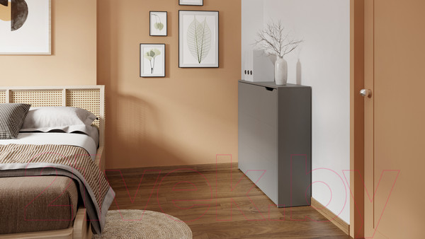 Изображение товара Письменный стол Mio Tesoro Luis (серый графит)