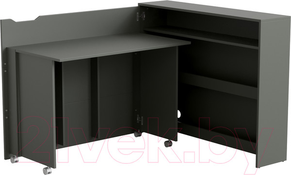 Изображение товара Письменный стол Mio Tesoro Luis (серый графит)