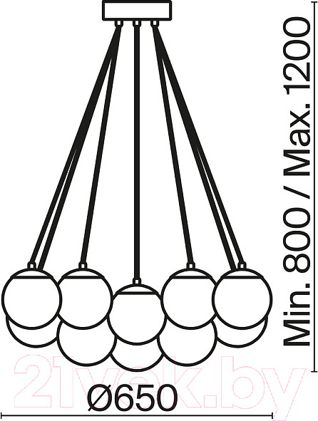 Изображение товара Люстра Freya Fiesta FR5231PL-19CH