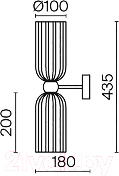 Изображение товара Бра Maytoni Antic MOD302WL-02W