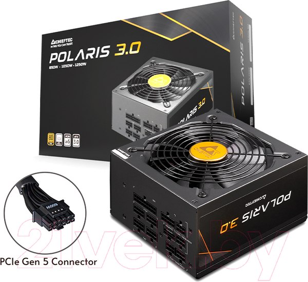 Изображение товара Блок питания для компьютера Chieftec Polaris 3.0 PPS-1250FC-A3 1250W
