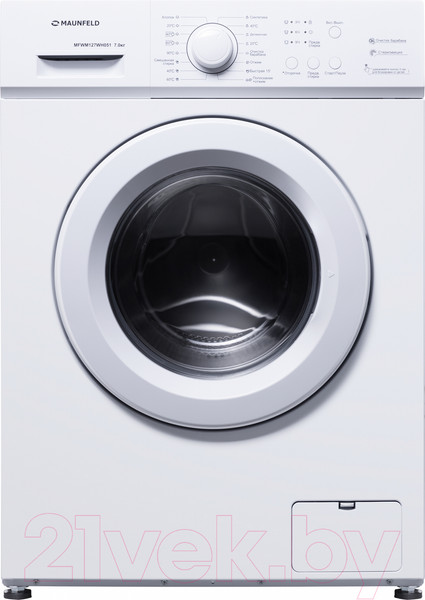 Изображение товара Стиральная машина Maunfeld MFWM127WH051