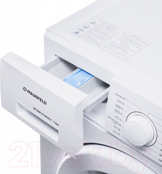 Изображение товара Стиральная машина Maunfeld MFWM127WH051