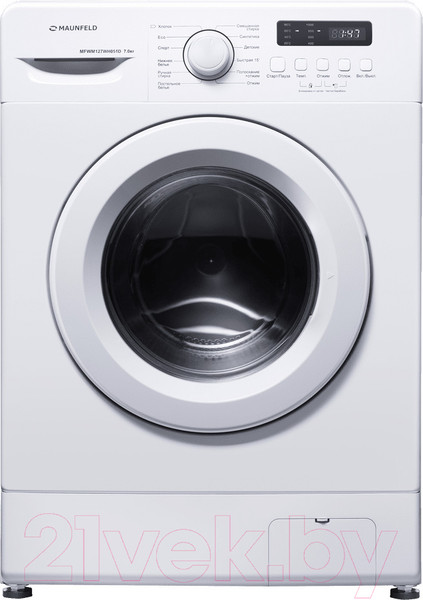 Изображение товара Стиральная машина Maunfeld MFWM127WH051D