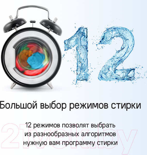 Изображение товара Стиральная машина Maunfeld MFWM127WH051D